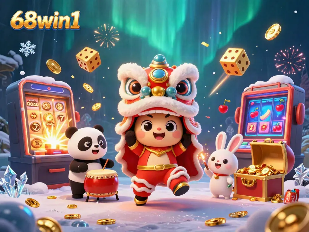 Experience exciting gaming adventures at 68win1 with dynamic seasonal celebrations and vibrant elements.