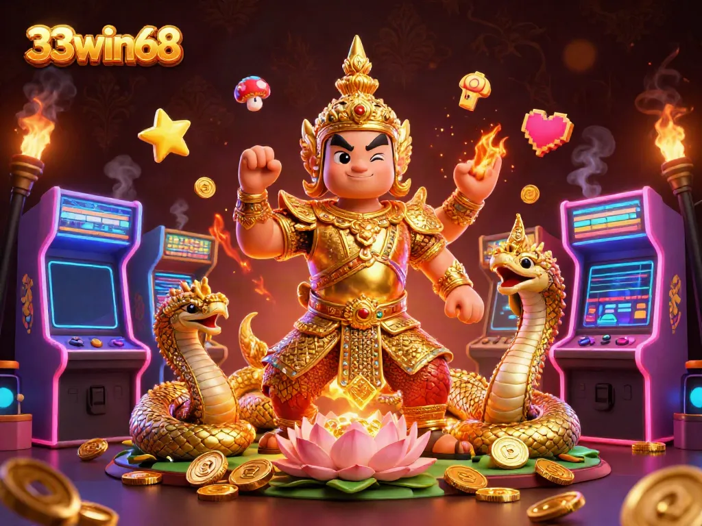Activate your luck with the vibrant colors and characters from 33win68 casino, designed for an unforgettable gambling experience.
