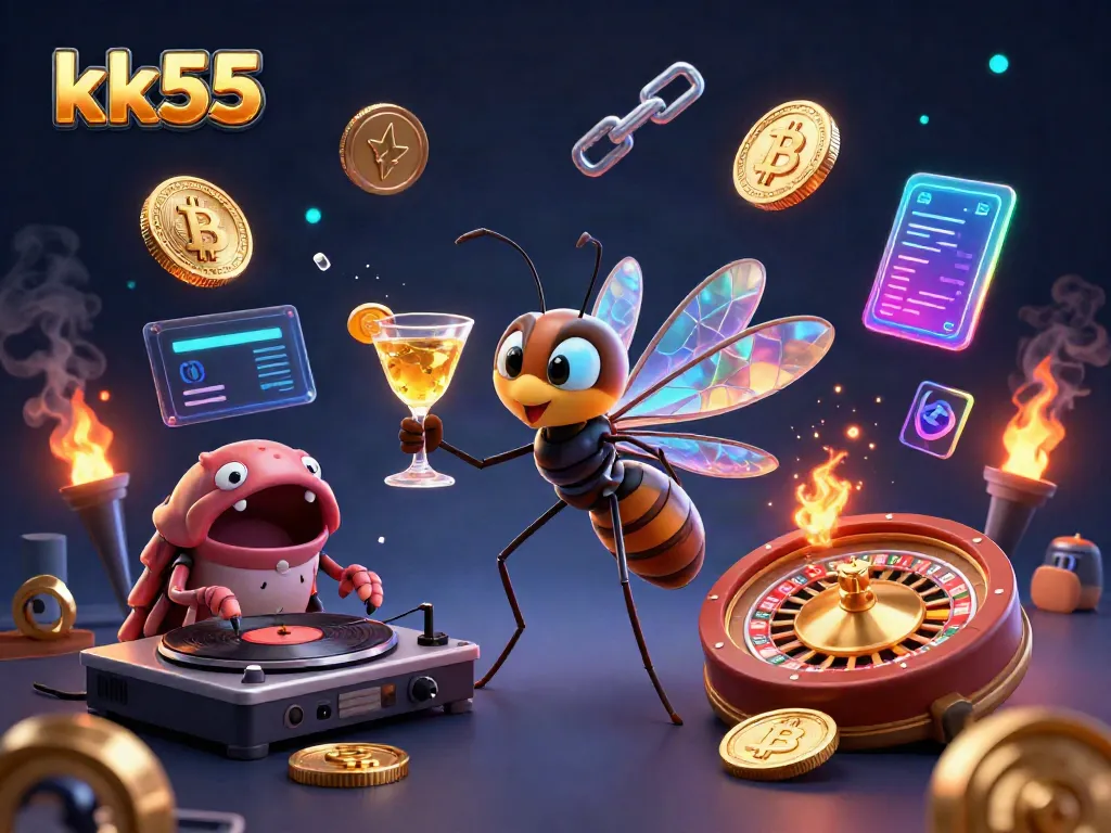 Experience thrilling gameplay with kk55 as a unique casino world comes alive with vibrant characters.