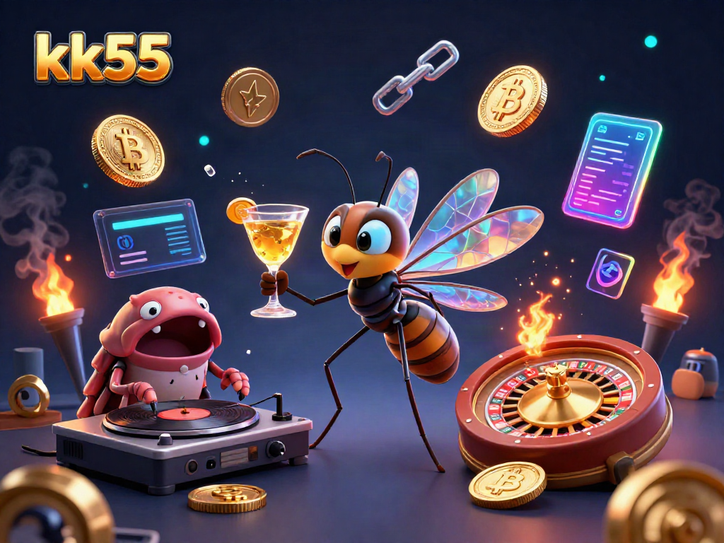 Experience thrilling gameplay with kk55 as a unique casino world comes alive with vibrant characters.