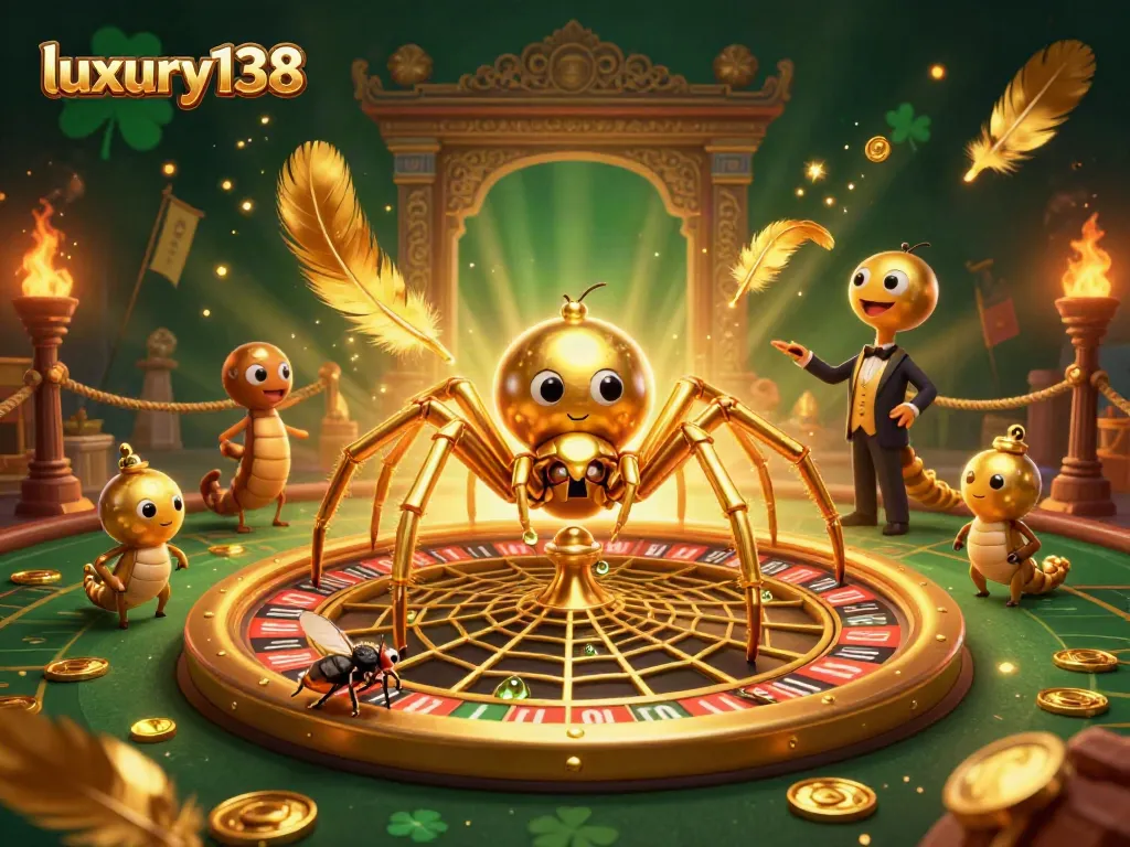 Luxury138 players engaging in a vibrant betting atmosphere with unique art elements.
