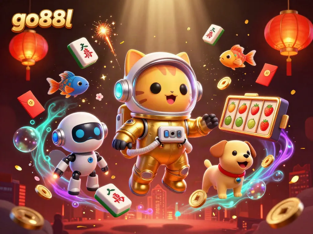 Engage with go88l and win at vibrant slots in a dynamic cosmic casino scene.