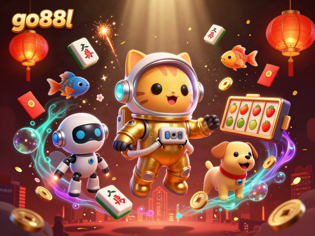 Engage with go88l and win at vibrant slots in a dynamic cosmic casino scene.